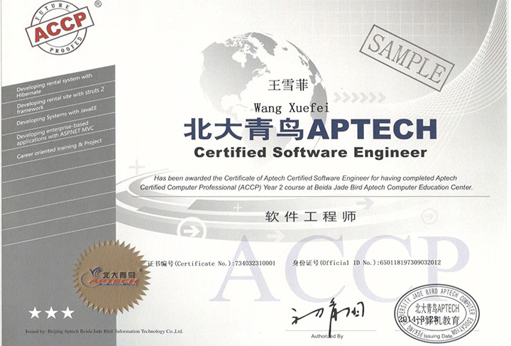 北大青鸟国际认证