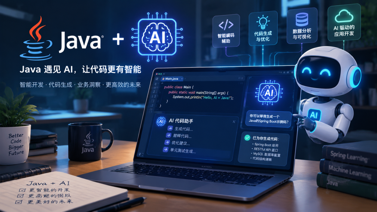 Java + AI实战开发:从CRUD到智能应用的进阶路线