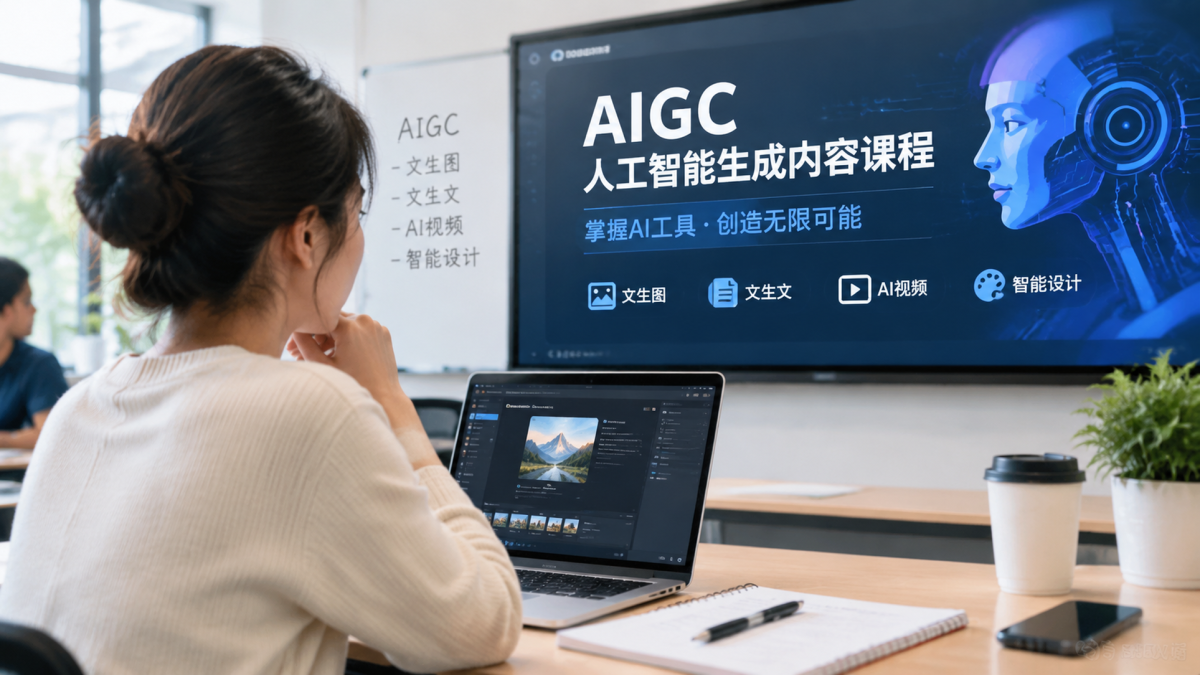 从“会操作”到“懂运营”:AIGC实战教学让学生赢在起跑线