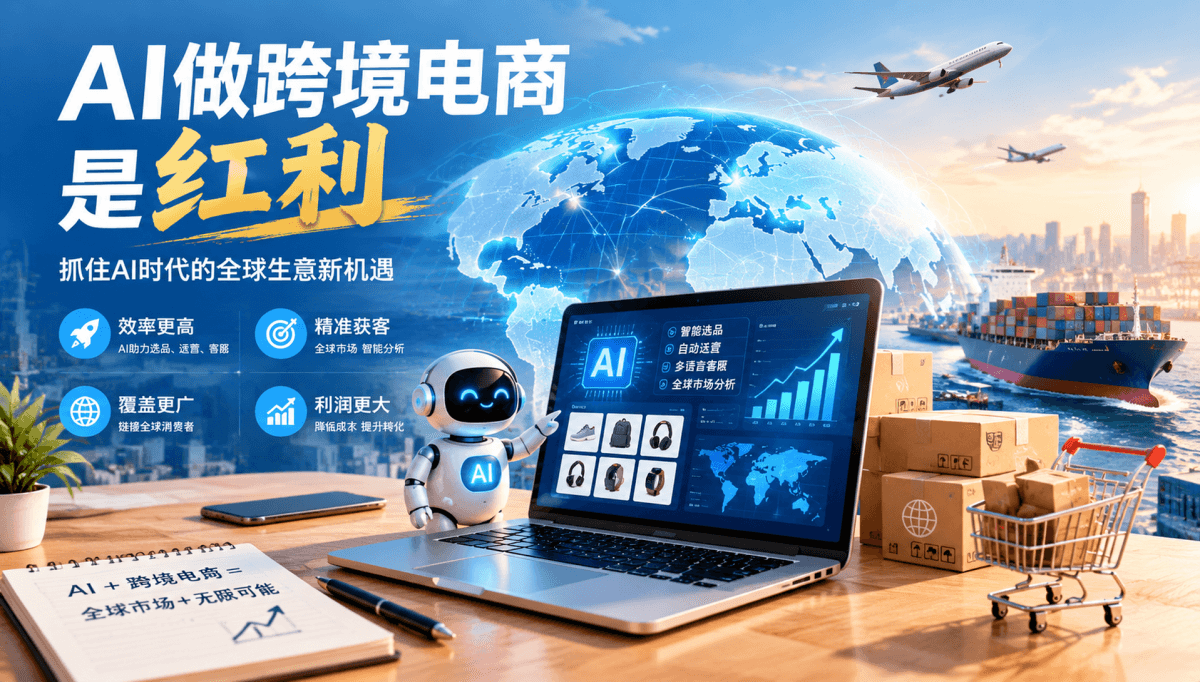 AIGC重构跨境电商:从“铺货出海"“智能出海"