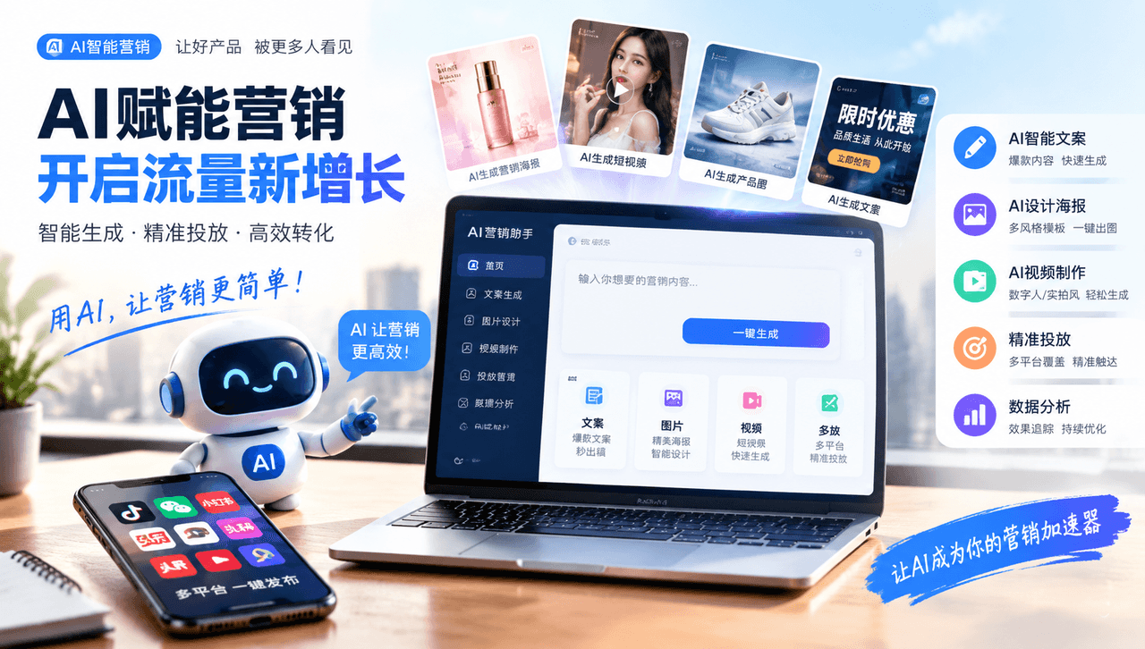 AI营销素材与广告投放:把“试错"成本压到极低